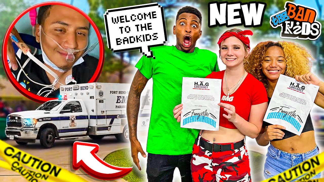 RUNIK GOT RUSHED TO THE HOSPITAL AFTER WE CAUGHT HIM SLIPPIN 🚑 & WE ADDED OUR FIRST WHITE KID!!