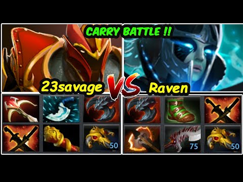 23savage vs Raven |  Carry Battle Server SEA ALL STAR 2025 Dota 2
