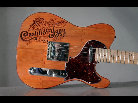 Handmade Standard Telecaster for fans of good wine image 17