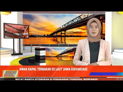 26 Awak Kapal yang Terbakar di Laut Jawa Dievakuasi ke Pelabuhan Ketapang, 1 Penumpang Derita Luka Bakar