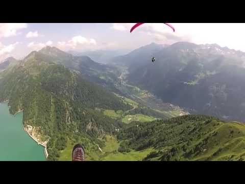 Volo in parapendio dal Ritom.
