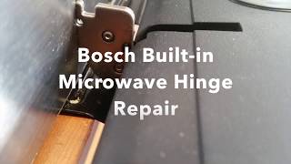 Bosch Built-In Wall Oven Microwave Oven Hinge Repair - 800 Series