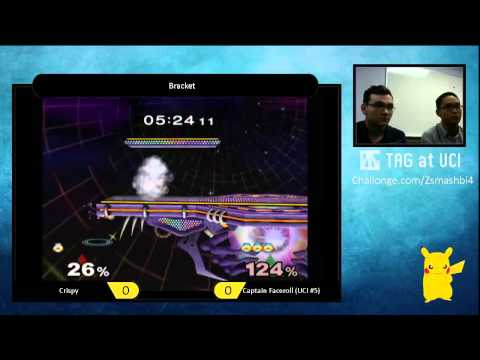 ZSB4 - Crispy (Black Sheik) vs Captain Faceroll (Blue Sheik) - SSBM