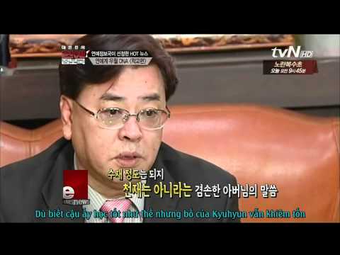 [Vietsub] 120227 tvN ENews Brain Idol - Super Junior Kyuhyun