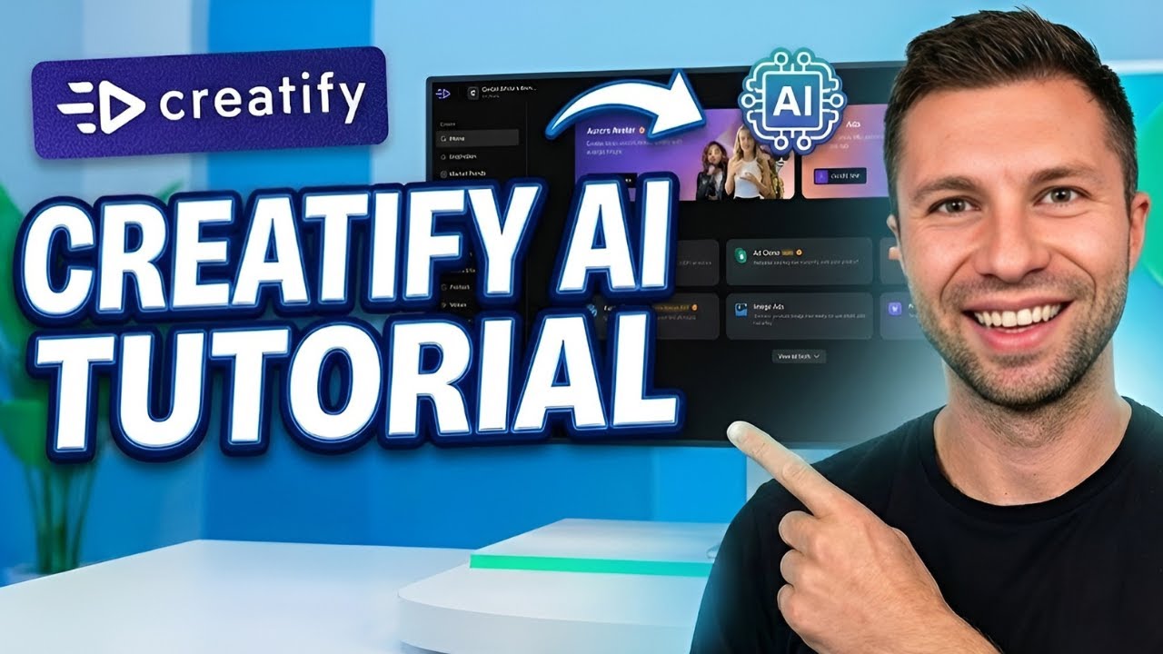 Creatify AI Tutorial: How to Create Viral UGC Ads (In Seconds) video thumbnail