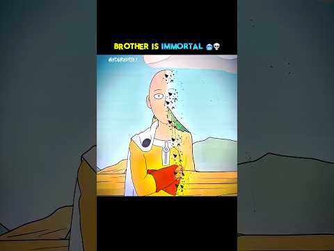 Bro is immortal 💀🥶|| One Punch Man || #opm #onepunchman #saitama #thanos
