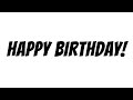 Happy Birthday DarkViperAU