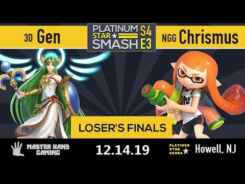 PSS S4:E3 - 3D | Gen (Palutena) Vs. NGG | Chrismus (Inkling) - L Finals