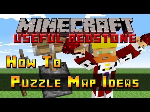Useful Redstone - How To: Simple Puzzle Map Ideas!