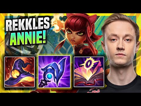 REKKLES IS A MONSTER WITH ANNIE MID! - G2 Rekkles Plays Annie MID vs Yone! | Season 11