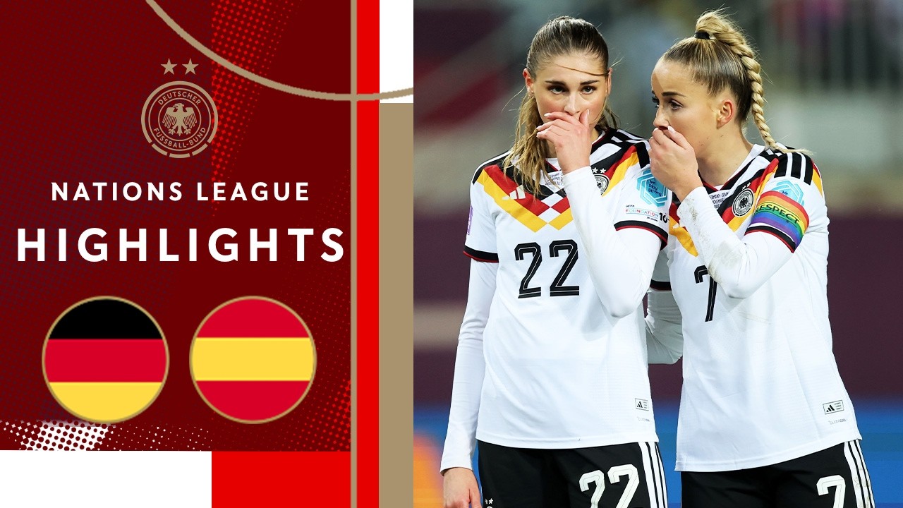 Dominant performance goes unrewarded | Germany vs Spain 0-0 | Highlights | Nations League Final - YouTube