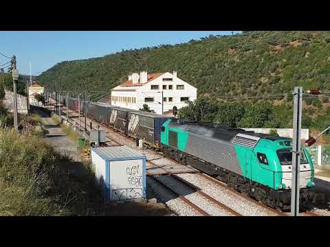 Comboio de Contentores n.º 83430/1 - Barca da Amieira - Envendos