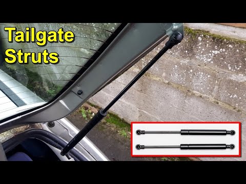 Tailgate Struts Removal and Refitting - Peugeot 206