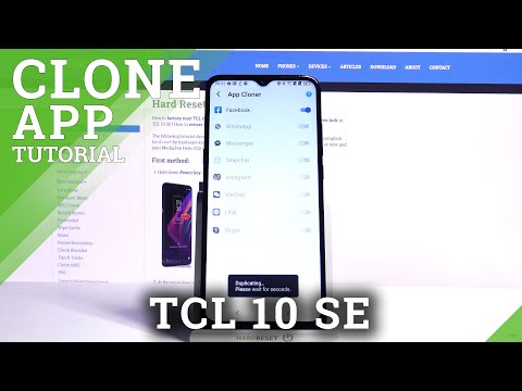 Clone Applications – TCL 10 SE and Dual App Feature