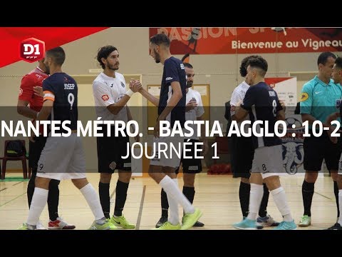 J1 : Nantes Métropole - Bastia Agglo Futsal (10-2), le résumé