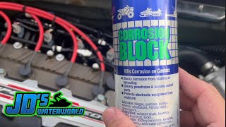 Post Ride Engine Care with Lear Corrosion Block and Salt Away - Jet Ski Edition