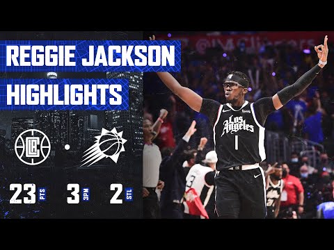 Reggie Jackson (23 PTS) Turns in Strong Outing Game 3 vs. Phoenix Suns | LA Clippers