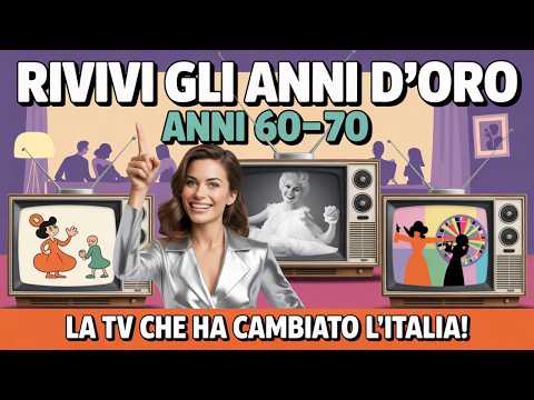 3 ICONICI Programmi: Carosello, Studio Uno, Canzonissima! Le Icone Intramontabili degli Anni 60-'70!