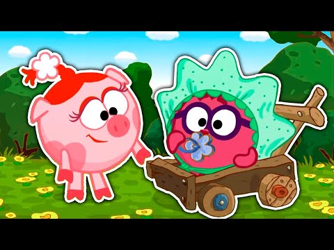 My Friend Turned Into A Little Baby! Let's Take Care Of Him | KikoRiki | Funny Cartoons For Kids