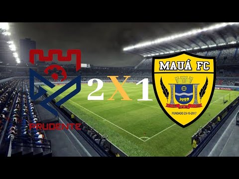 GRÊMIO PRUDENTE 2 X 1 MAUÁ - CAMPEONATO PAULISTA - GRÊMIO CLASSIFICADO