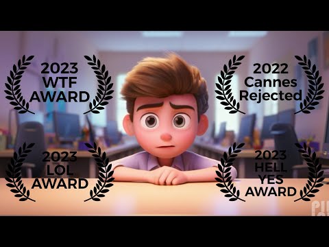 "Michael" - A fake Pixar-style movie promo made with A.I.