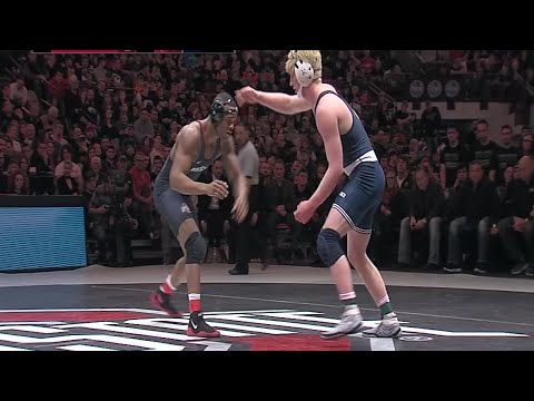 Big Ten Rewind: 2017 Wrestling - 184 LBs - Penn State's Bo Nickal vs. Ohio State's Myles Martin