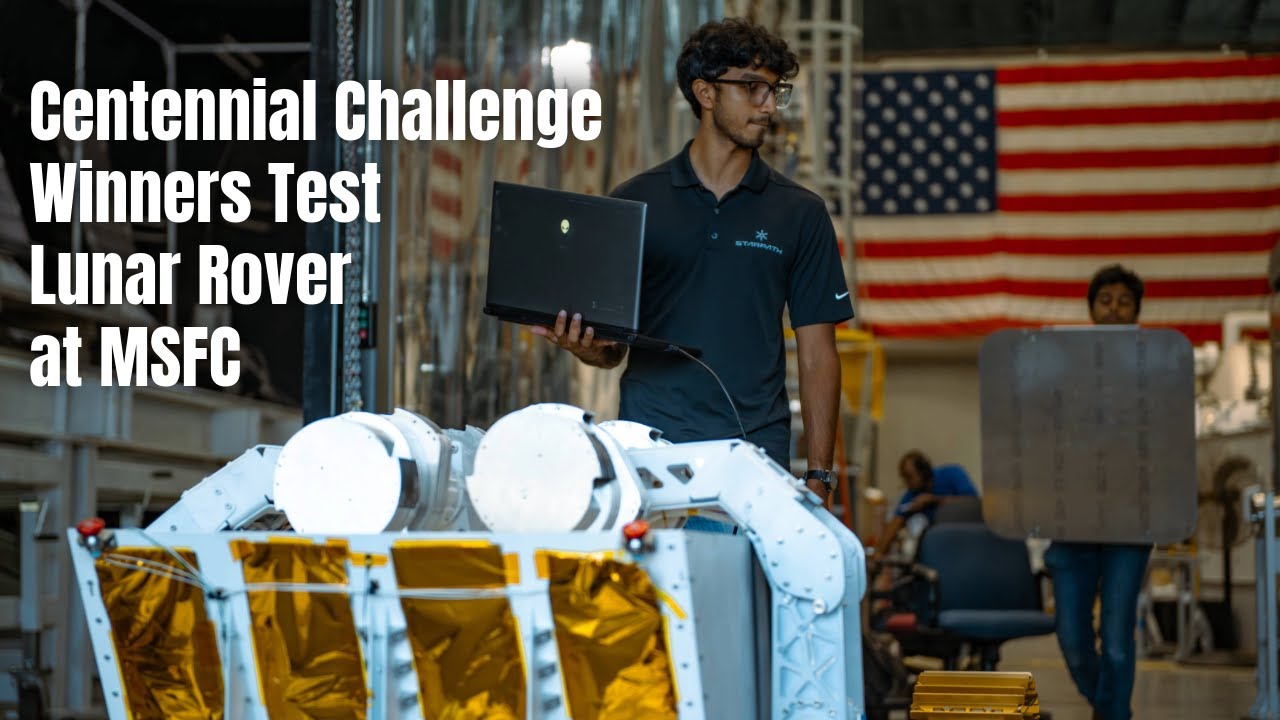 Starpath Tests Advanced Lunar Rover at NASA's Marshall Center