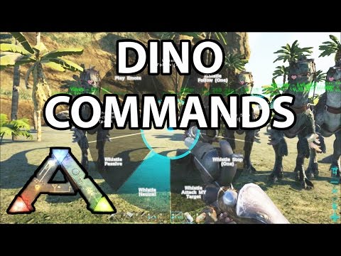 Dino Commands Ark Survival Evolved How to