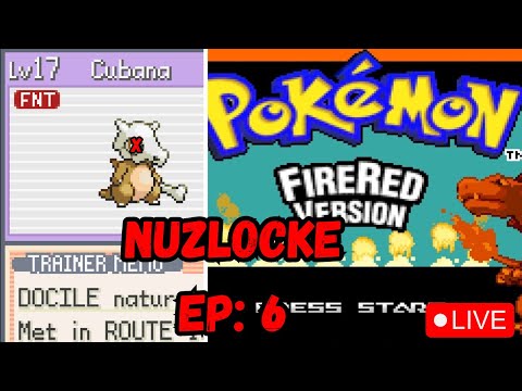 Coop Plays Pokemon! Fire Red RANDOMIZED Nuzlocke EP: 6 #pokemon #gamingvideos #gaming