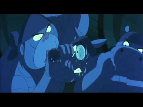 Anime Wolf Foot Tickled English