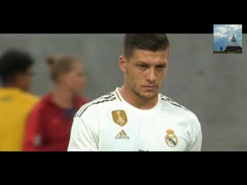 Luka Jović Vs Bayern Munchen (Debut) 07/20/2019 HD