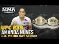 UFC 239: Amanda Nunes Says Dana White Predicted She Would Beat Cris Cyborg - MMA Fighting