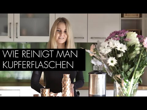 Reinigung der Kupferflasche (DE)