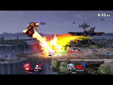 Pyra/Mythra vs Sephiroth |【Online Quickmatch】