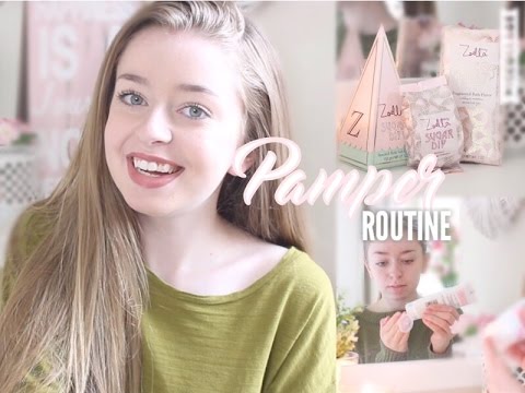 Night Routine 2016! Pamper Edition Ft. Zoella Beauty Sweet Inspirations
