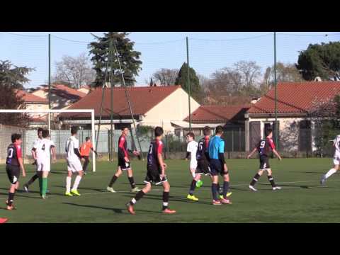 E.F.C.V. Foot U15. Match à Toulouse Saint Simon du 25 Mars 2017.