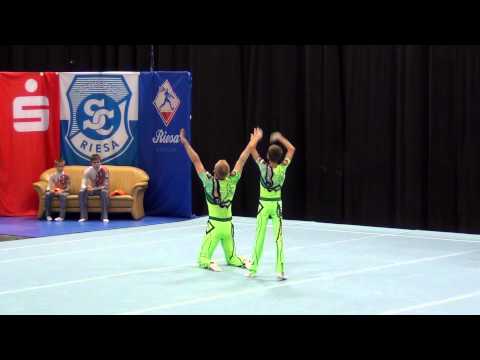 Sachsenpokal 2014   050   MP   Junior 12 19   Dyn   RUS   Wolgograd, Georgy Igolkin & Artur Zharikhi