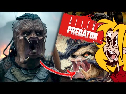 I am LOSING IT at the Predator Badlands Trailer