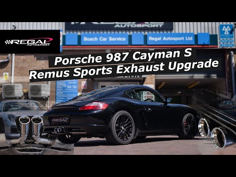 Remus Exhaust Install with Sounds on a Porsche 987 Cayman S
