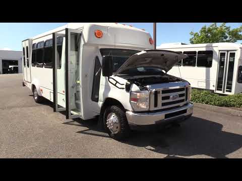 2013 Ford Elkhart ECII 12 Passenger + 2 Wheelchair Shuttle Bus - S53067