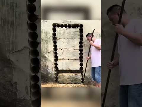 Una casa sorprendente construida dentro de una roca #tecnologia #hechos  #construccion #inspiración