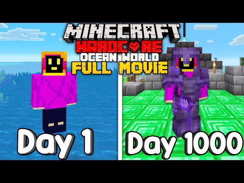 , title : 'I Survived 1,000 Days In An Ocean Only World in Minecraft Hardcore [FULL MOVIE]'
