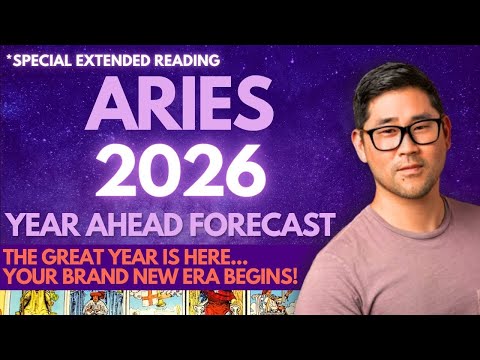 ARIES 2026 - Love, Money, Career, Health Tarot Horoscope Predictions (EXTENDED)!