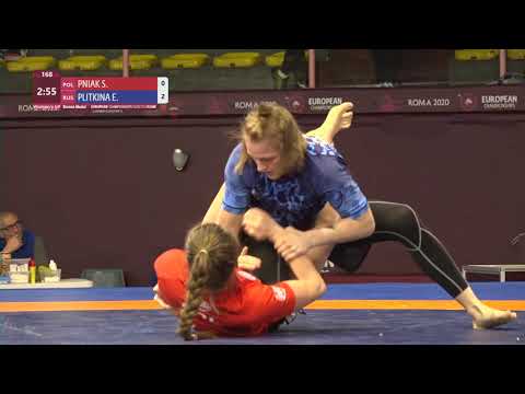BRONZE Women's GP No-Gi - 64 kg: S. PNIAK (POL) v. E. PLITKINA (RUS)