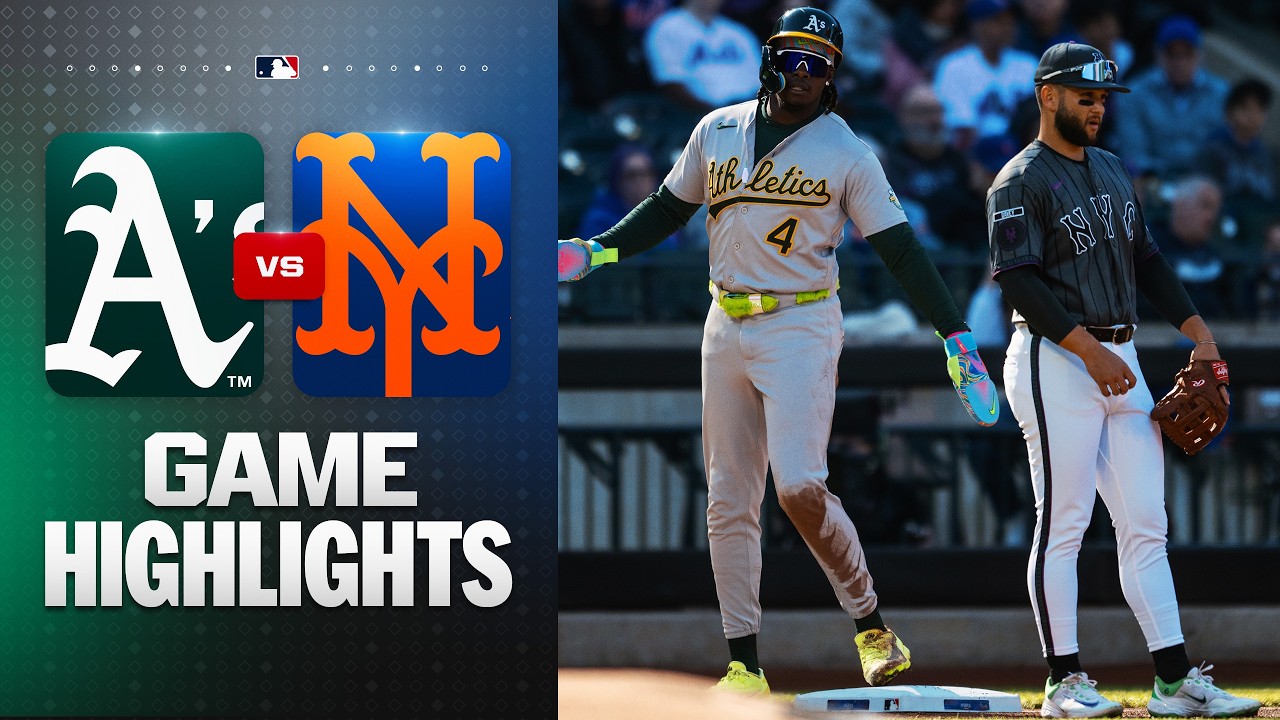 A's vs. Mets Game Highlights (4/11/26) | MLB Highlights
