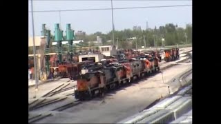preview picture of video 'BNSF Galesburg Yard Tour Part II'