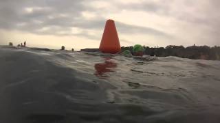 preview picture of video 'Tathra Wharf to Waves ocean swim 2014'