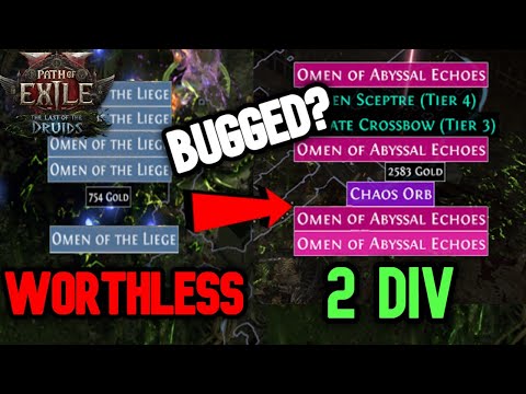 New Abyss Strategy for WAY Better Currency Farm / Omens - Path of Exile 2 0.4