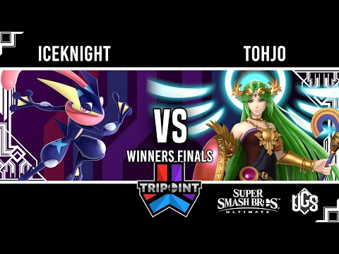 Tripoint Smash 181  -  Winners Finals  -  IceKnight(Greninja) Vs. Tohjo(Palutena)