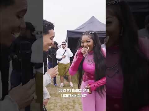 watch me shoot my shot with Ms Banks 😂